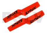  LXPN421   NanoCPX   Lynx Plastic Propeller 42 mm   Orange Neon 